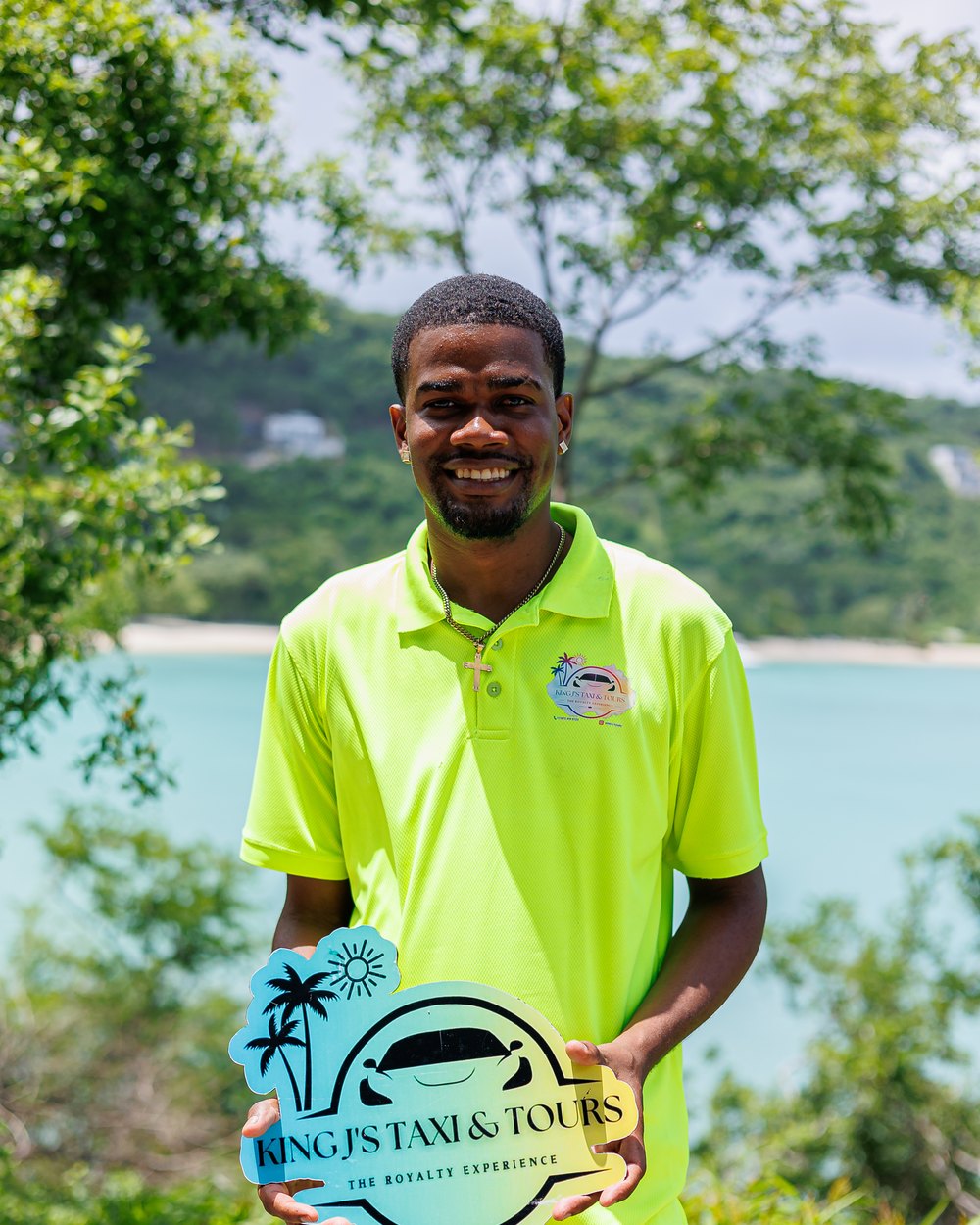 Joel Francis, owner of King J’s Taxi Service and Tours Grenada